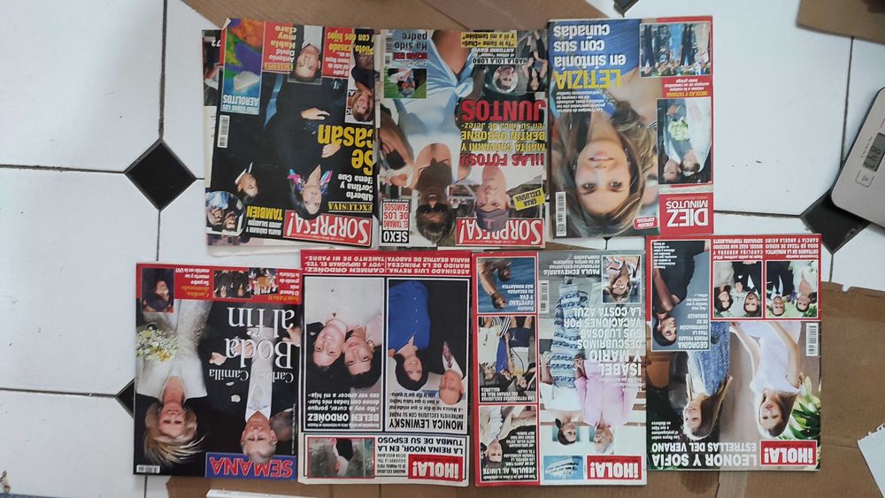 17 Revistas Espanholas Hola e outras
