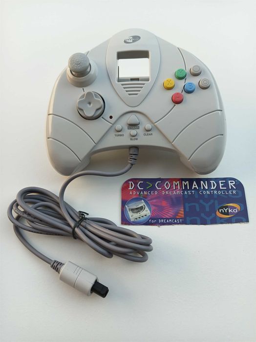Comandos para Sega Dreamcast Nyko DC Commander Branco - (Novos, Na Caixa, Original)