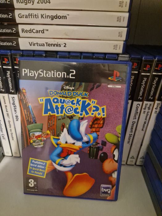 Donald duck qack attack ps2 PlayStation 2