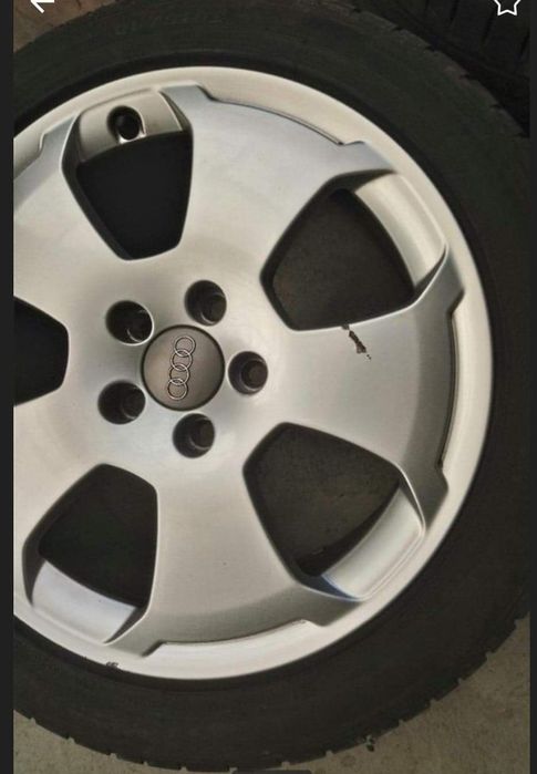 Alufelgi 17 Audi ET 56 7,5J Opony Lato 5mm A3 8P A4 A5 A6 Passat