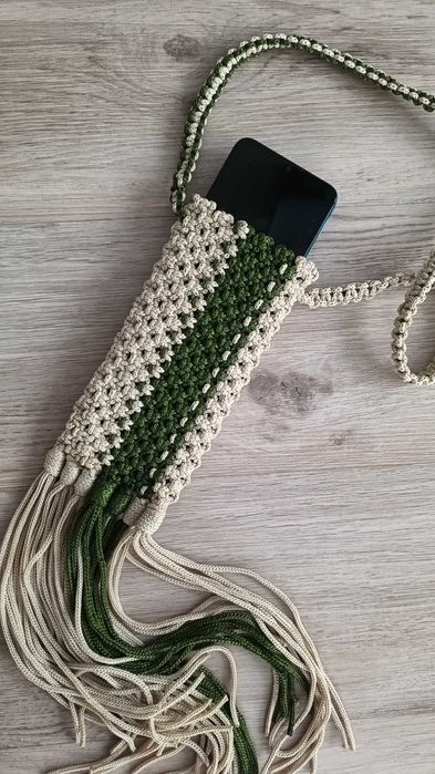 Сумка макраме для телефону, чохол для телефону