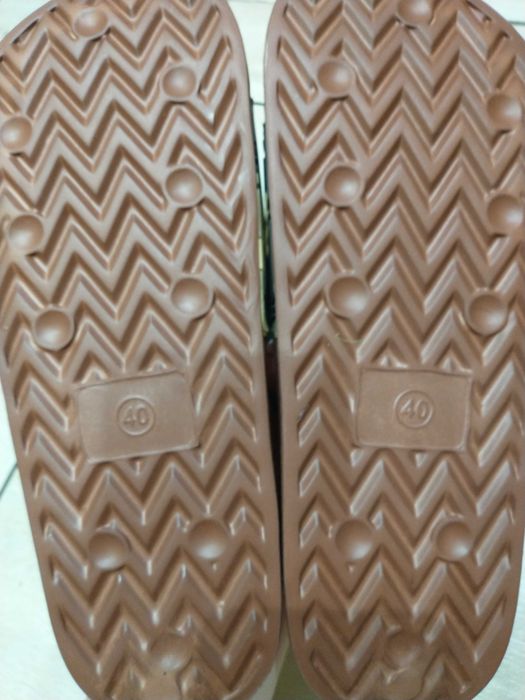 Klapki damskie panterka rozmiar 40