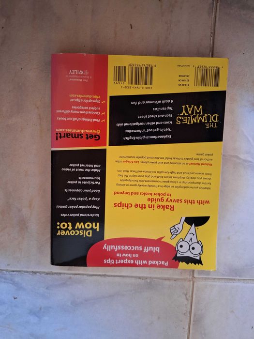 Livro Poker for Dummies