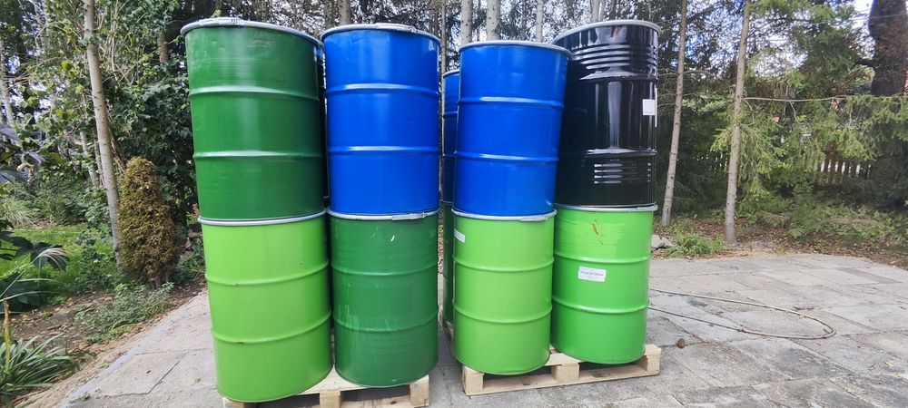 Beczka 200 l jak nowa różne kolory  czysta
