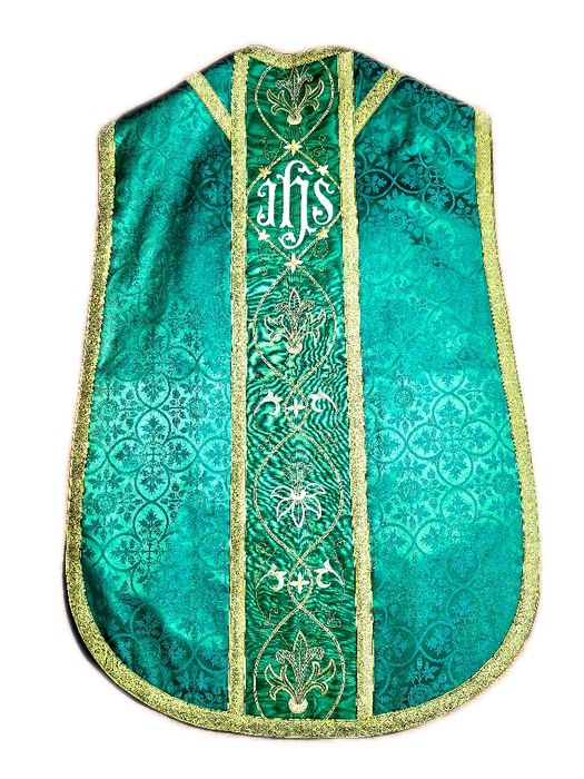 Zestaw do mszy dla ksiedza - ornat, stuła, welon