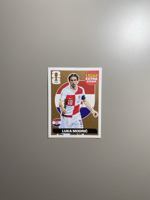 Panini Gold Extra Sticker Modrić- World Cup 2026