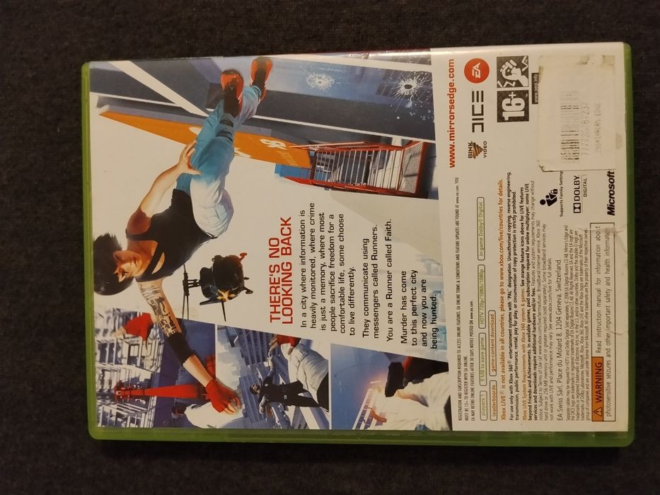 Gra XBOX 360 Mirror's Edge