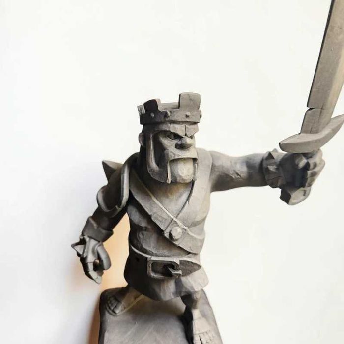 Rei Bárbaro – Clash of Clans | Figura Oficial Supercell