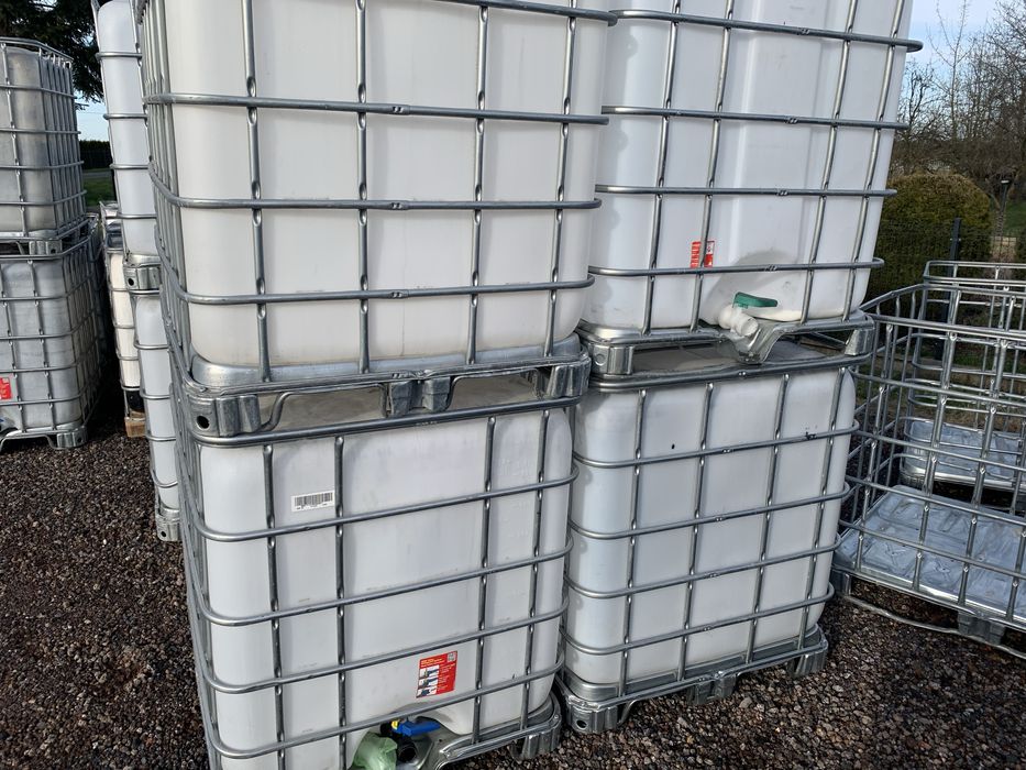 Zbiornik mauzer 1000l#Zbiorniki na deszczówkę# transport Śląsk