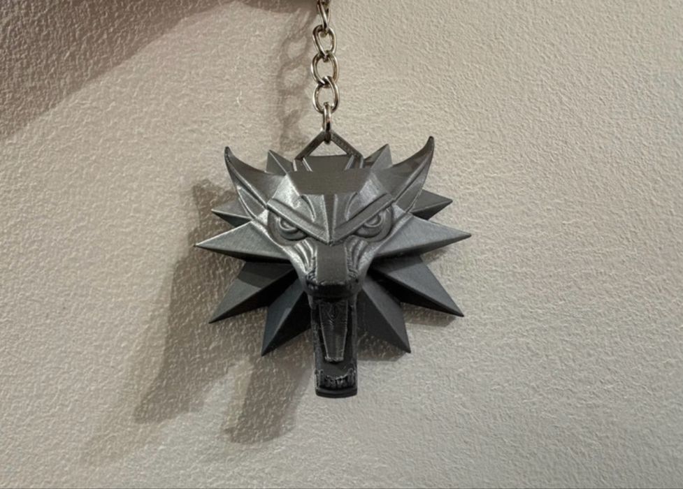 Brelok do kluczy Wiedźmin The Witcher Wilk
