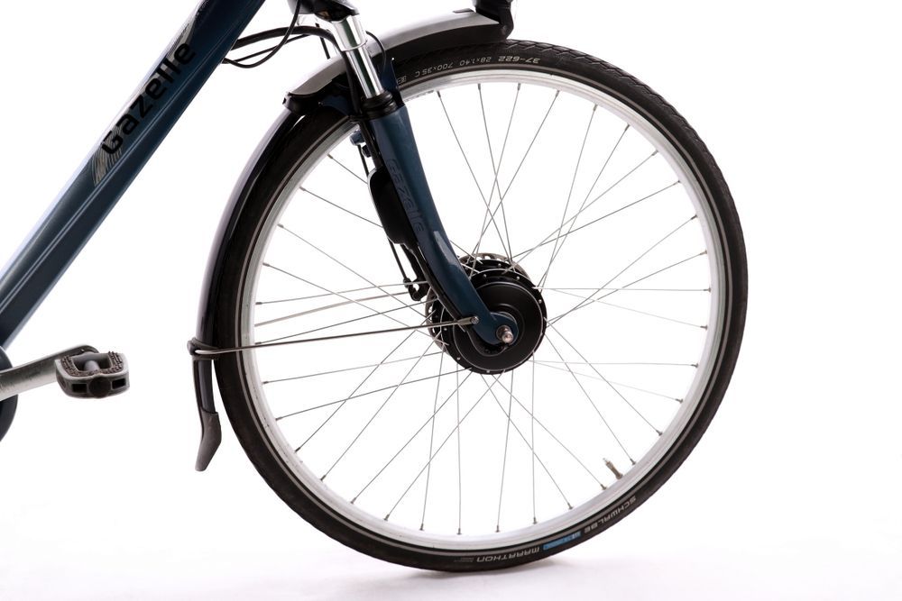Rower elektryczny męski Gazelle Grenoble Comfort 57 cm (L) Panasonic