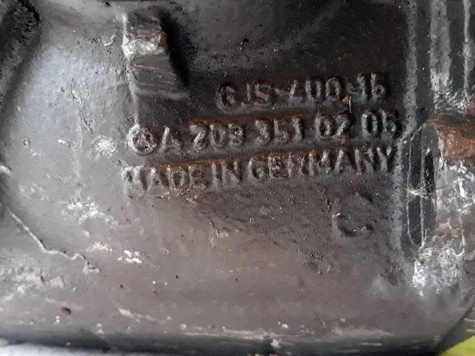 Dyferencjał Dyfer MERCEDES C KLASA W204 2,2 CDI 2.65
