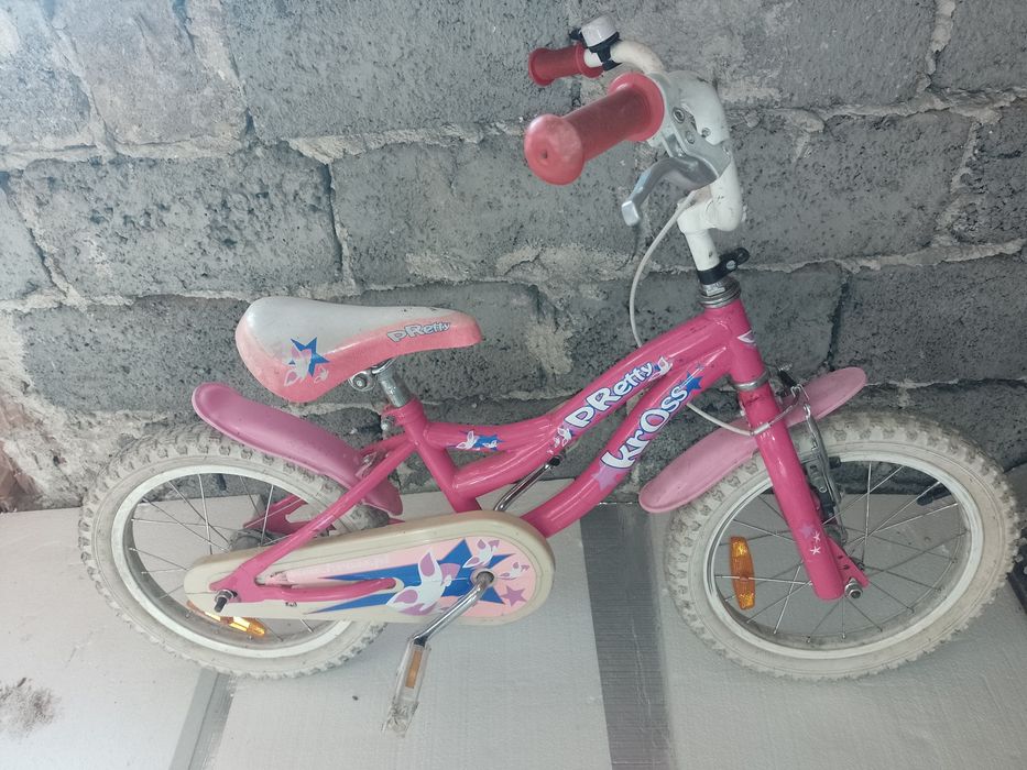 Rower dziewczęcy pretty kross 16' Lubień • OLX.pl