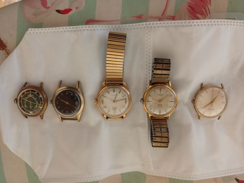 Zegarki pozłacane