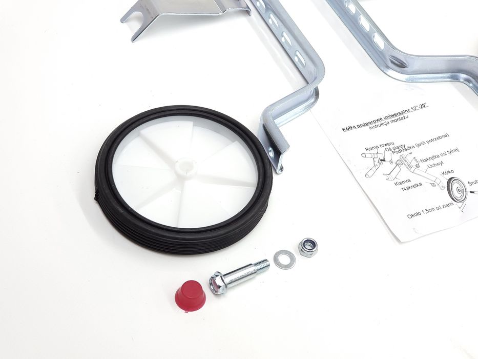 NOWE Kółka boczne do rowerków dziecięcych 12-20 cali Romet Universal