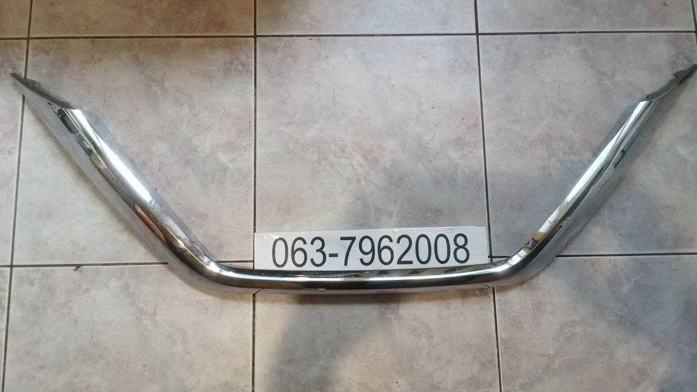 хром накладка чайка бампер передний 6202A1900 nissan leaf 18-22