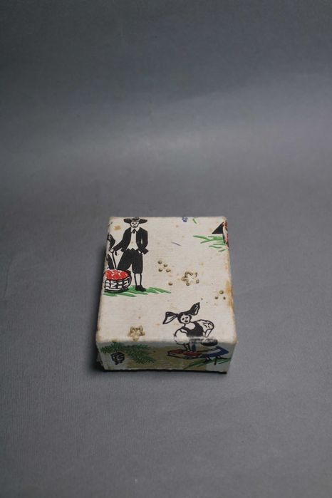Miniaturowy zegar emaliowany Wintermantel Heidelberg, Niemcy