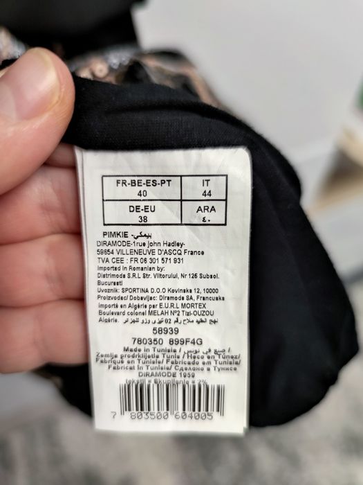 Cekinowa mała czarna 38 sylwester dyskoteka impreza