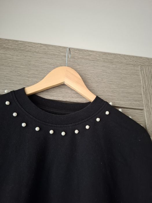 bluza damska perełki M