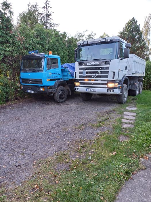 Koparka, minikoparka, Hds, wywrotka, ziemie, piasek , kruszywo