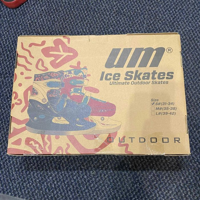 Łyżwy UM Skates czarne 31-34