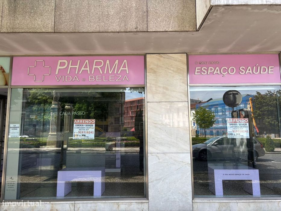 Loja para arrendar no centro de Guimarães