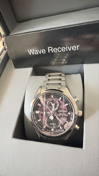 Relogio Citizen Moonphase radio control