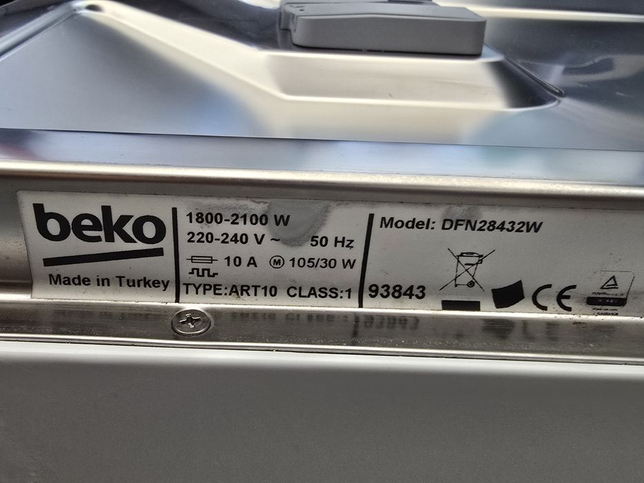 Beko DFN28432W – Máquina de Lavar Loiça 14 Conjuntos – Excelente Estado