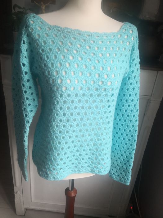 Bluzka damska szydełkowa rozm M
