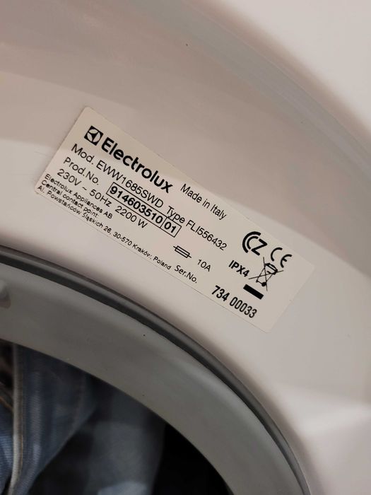 Electrolux DualCare EWW1685SWD pralko-suszarka 8/4 kg