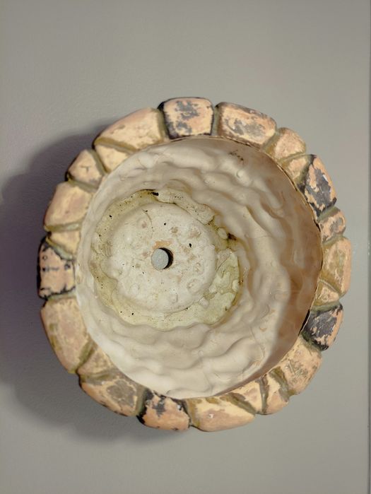 Глиняний керамічний горщик керамический горшок вазон для цветов квітів