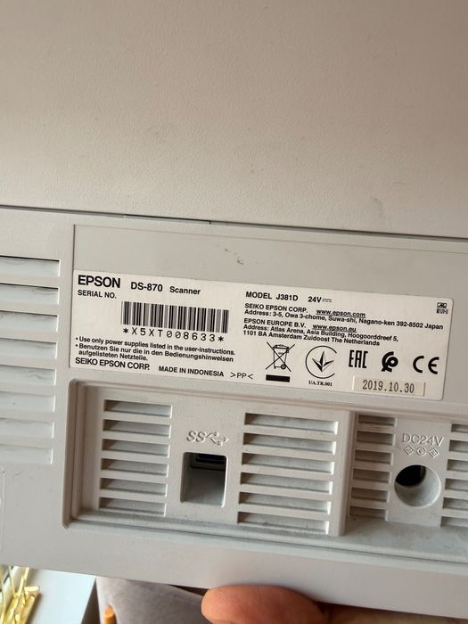 Epson WorkForce DS-870 skaner dokumentów