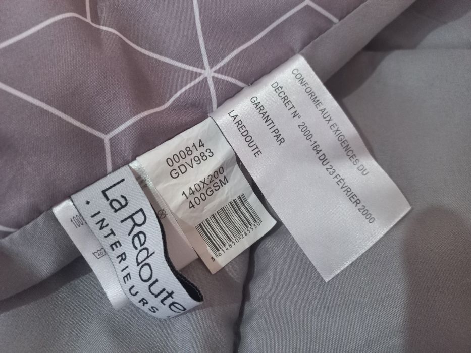 Edredon La redoute 1,40 x 200