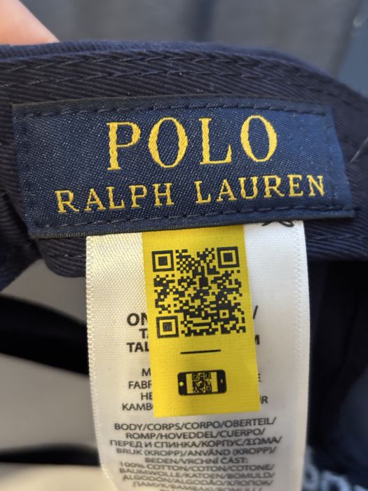 Кепка Polo Ralph Lauren Оригінал Бейсболка Polo Ralph Lauren