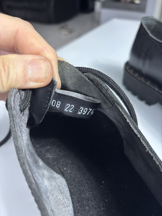 Glany niskie Steel 44 czarne skóra licowa