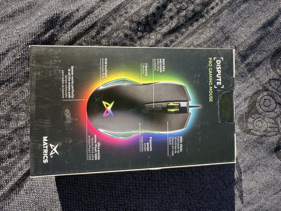 Rato de gaming matrics