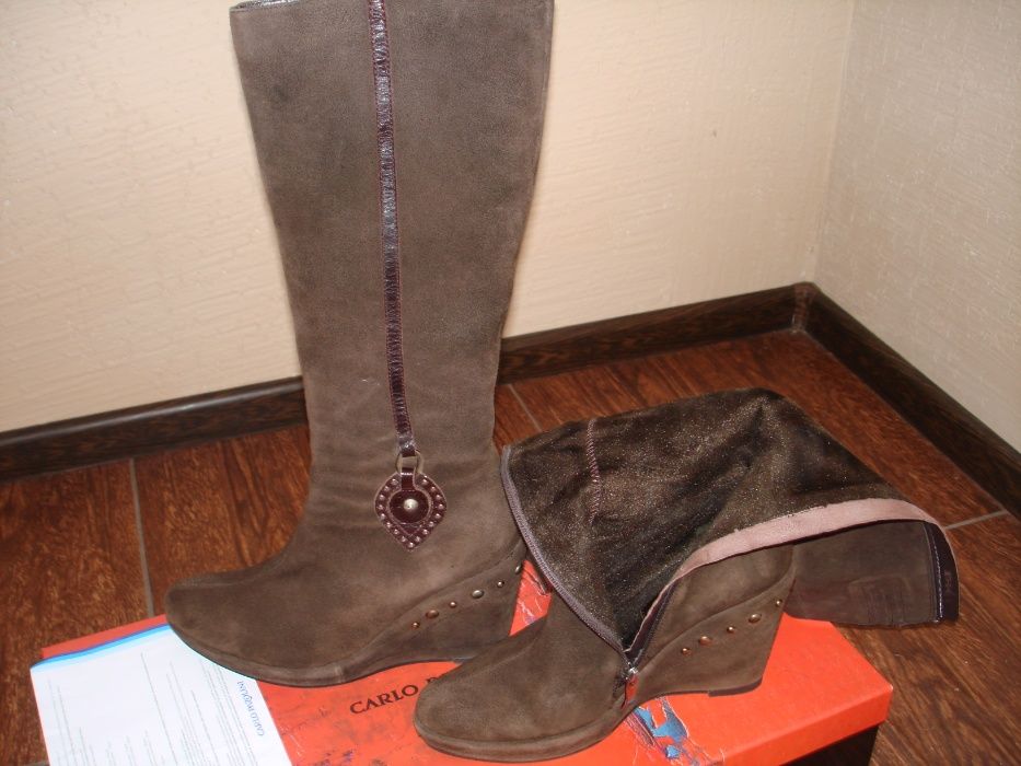 сапоги женские CARLO PAZOLINI,р.39/стелька-25,5см/