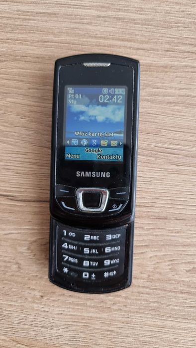 Samsung GT-E2550 Slider