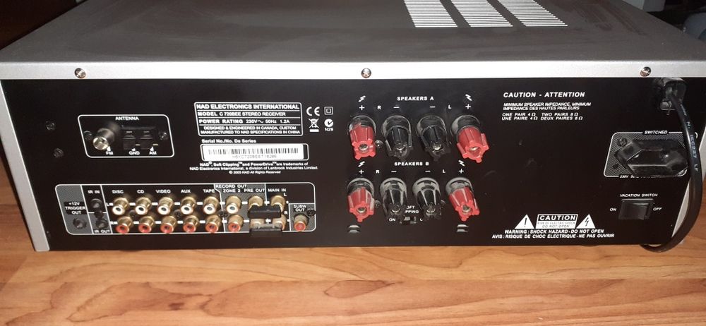 NAD c525ee CD 20 bit i Amplituner c720 Cena szok zestaw