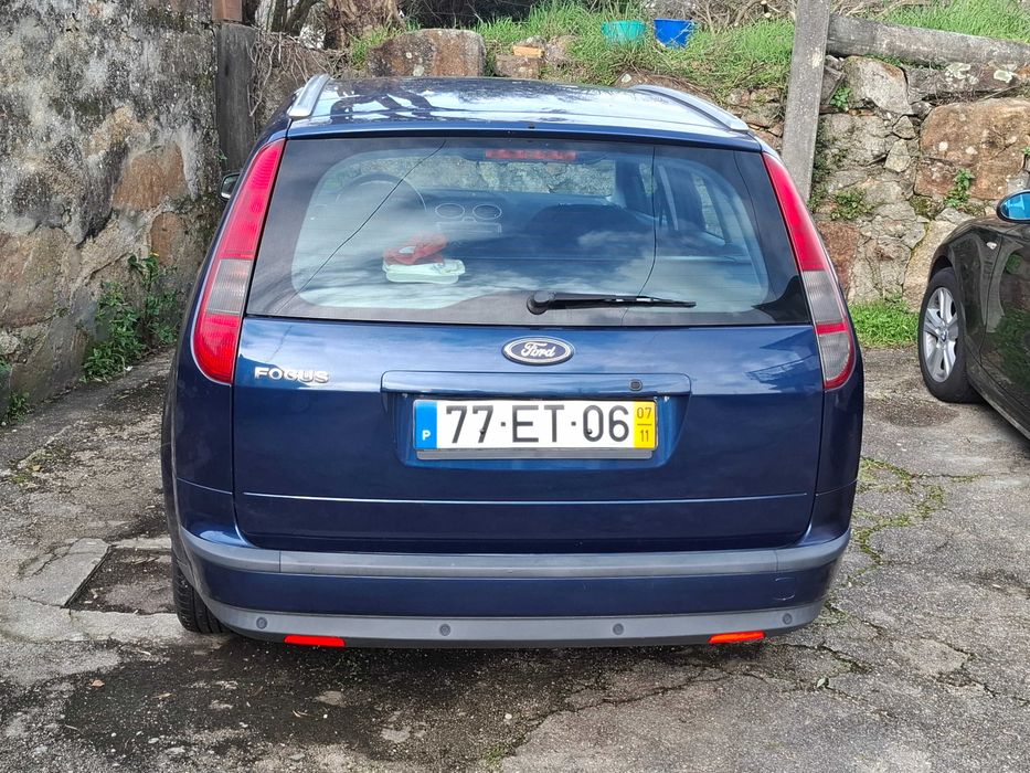 Ford Focus-Gasolina 2007-Pouca quilometragem