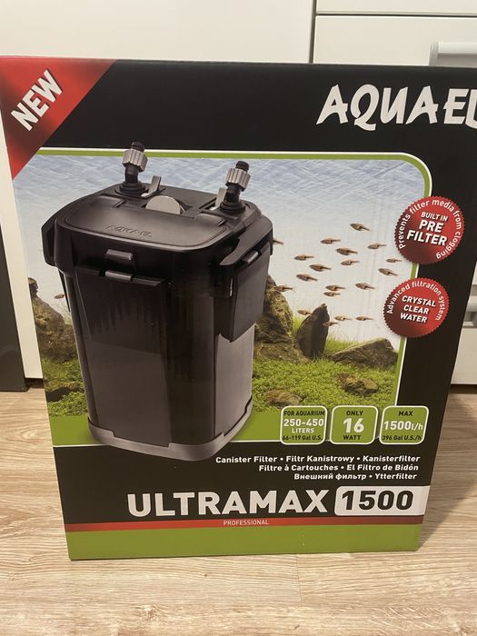 Filtr aquael 1500  z prefiltrem