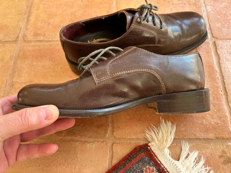 Classic handmade British leather men's shoes