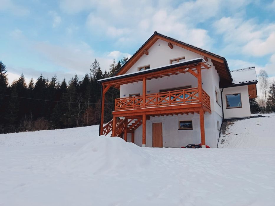 FERIE ZIMOWE . Dom w górach z balią.  Dom za Czadeczką.