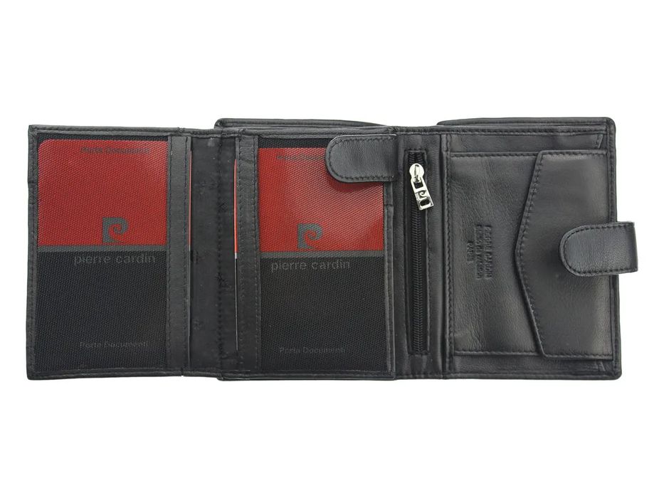 pierre cardin portfel męski skórzany