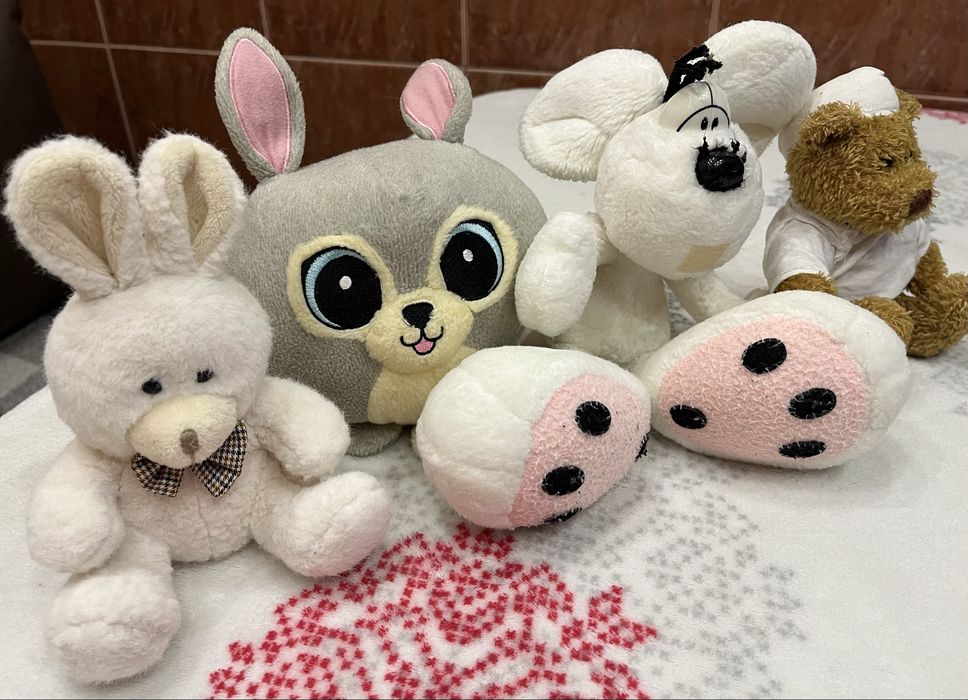 Набор іграшок мʼяких 12 шт.