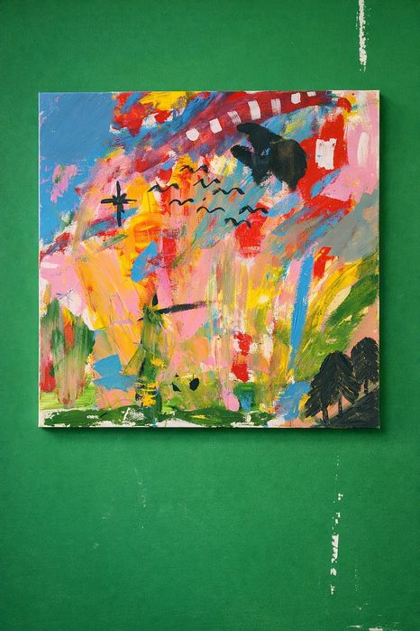 Абстрактна картина ручної роботи — сучасний арт для інтерʼєру