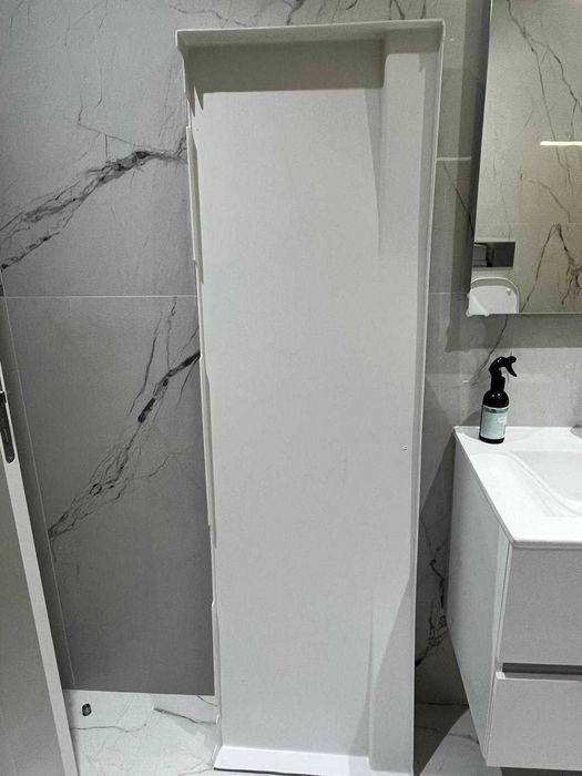 Banheira Sanitana + estrutura + resguardo frontal + vidro lateral