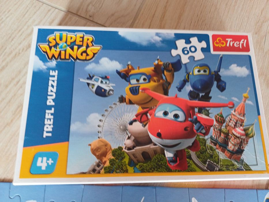 Puzzle super wings 4+ 60 sztuk