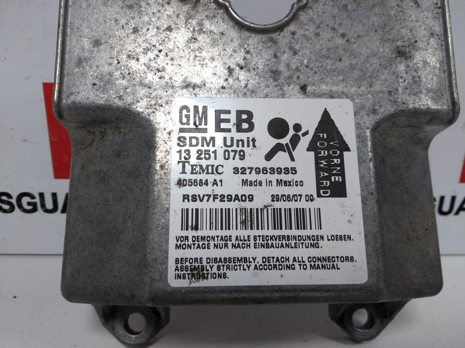 CENTRALINA AIRBAG OPEL ASTRA H GTC 2007 -13251079