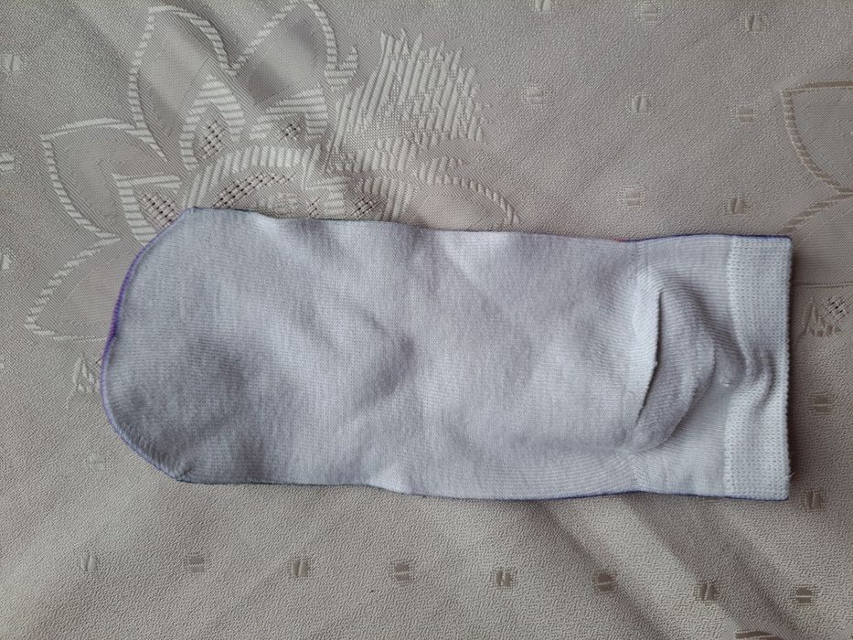 skarpety stopki w pieski, rozmiar około 37-38